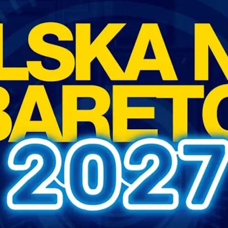 Plakat zapraszający na Polską Noc Kabaretową 2027.