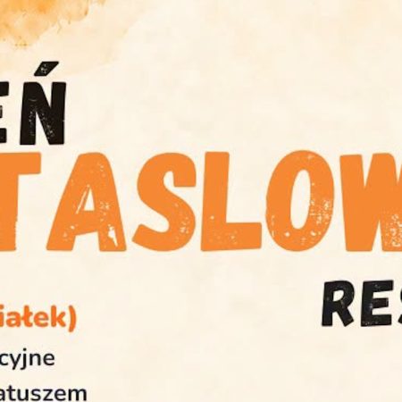 Plakat zapraszający w dniach 21-27 września 2026 r. do Reszla na Tydzień z Cittaslow Reszel 2026.