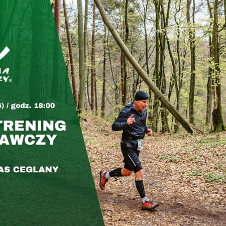 Plakat zapraszający w piątek 30 października 2026 r. do Elbląga na Trening "Odkryj nieodkryte! Biegiem poznaj Wysoczyznę Elbląską!" Elbląg 2026. 