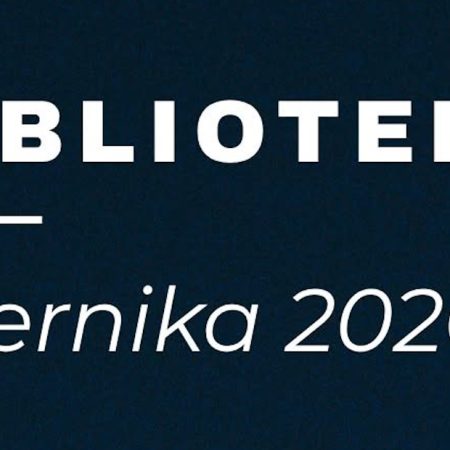 Plakat zapraszający w piątek 16 października 2026 r. do Giżycka na Noc Bibliotek Giżycko 2026. 
